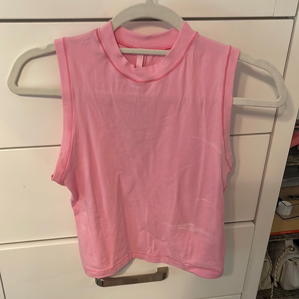 SKIMS Pink Tank Top